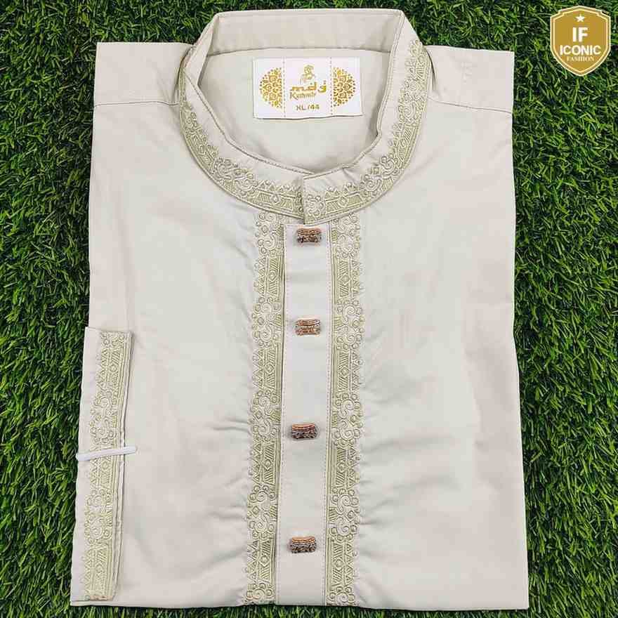 Pakistani Peshwari Cotton Panjabi For Men thumbnailImage