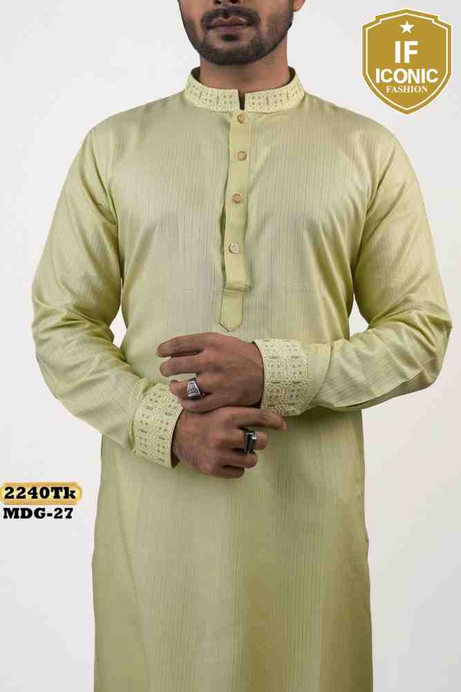 Men's Stylish Panjabi  New Collection backViewImage