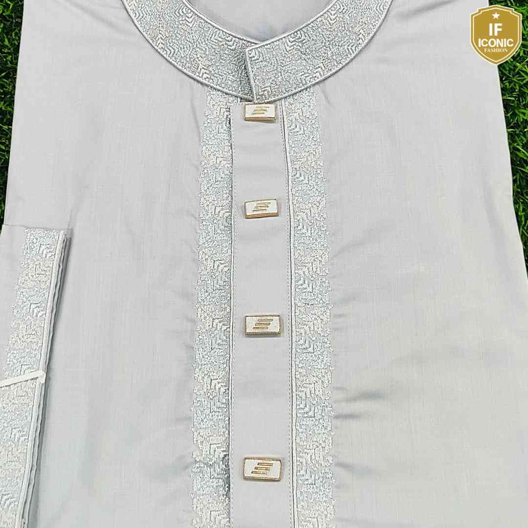 Pakistani Peshwari Men's Panjabi backViewImage