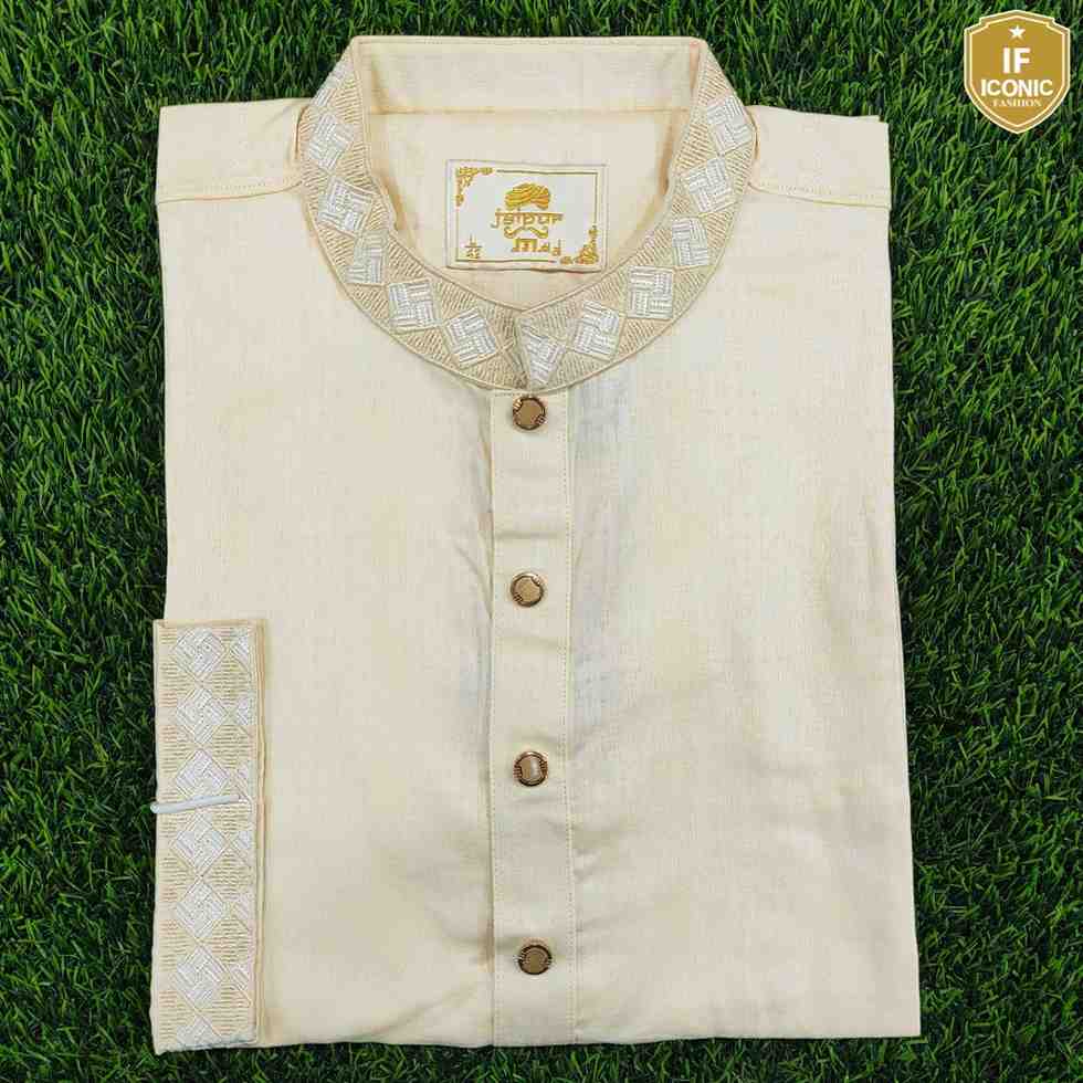 Exclusive Madrasi Design Panjabi For Men's thumbnailImage