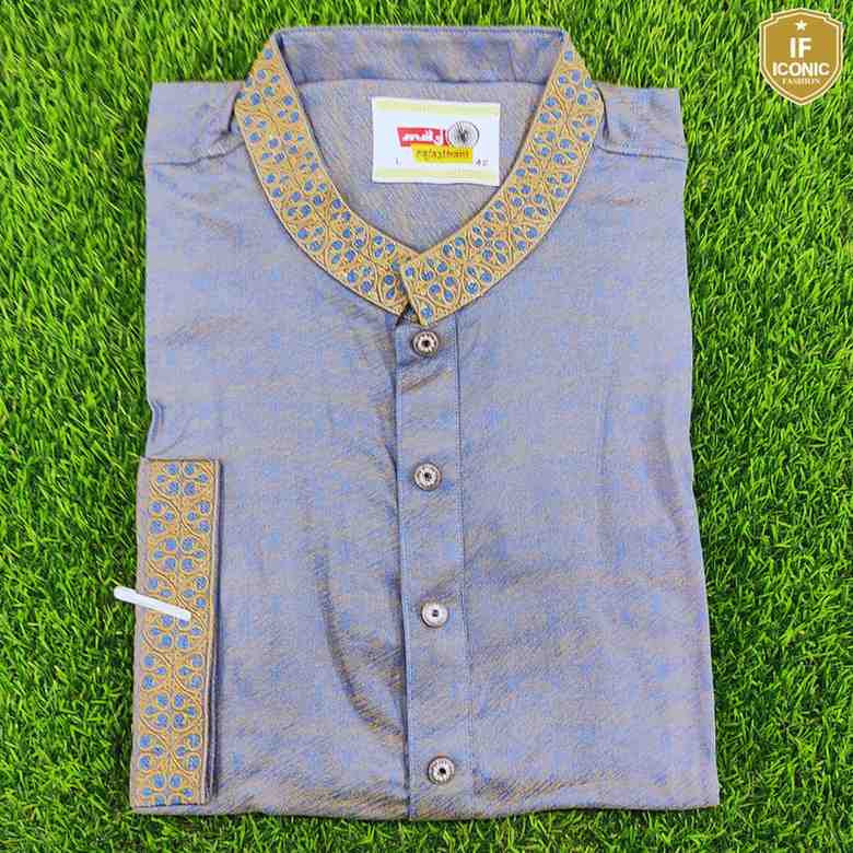 Elegant Indian Cotton Madrasi Panjabi thumbnailImage