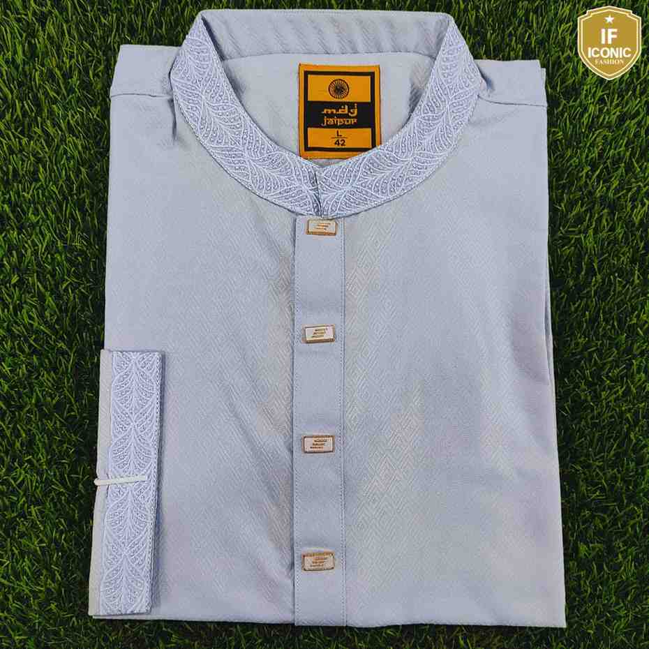 Stylish Indian Cotton Madrasi Panjabi thumbnailImage